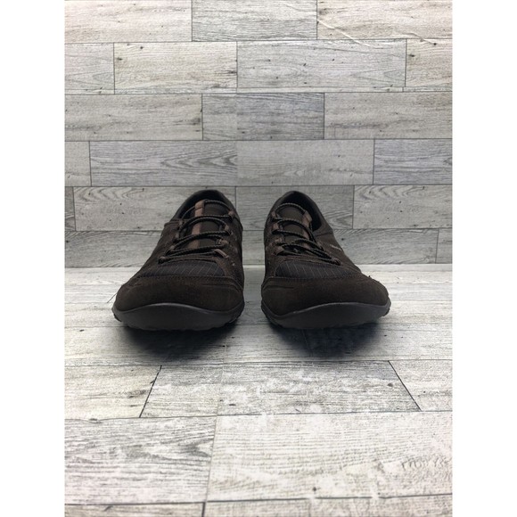 Skechers Women's Relaxed Fit Memory Foam Sneakers 22478 US Size 9 Brown - Picture 2 of 9